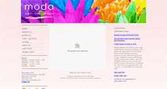 Desktop Screenshot of modanails.com